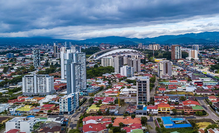 Costa Rica Skyline