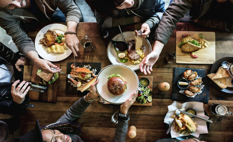 Food Hall Table