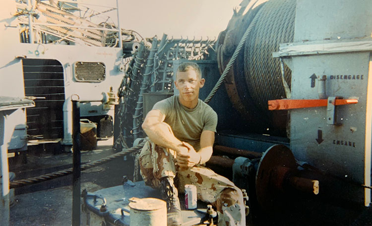 Tom Dowd Military Photo