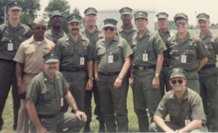 Tim Tolson Navy Group Photo