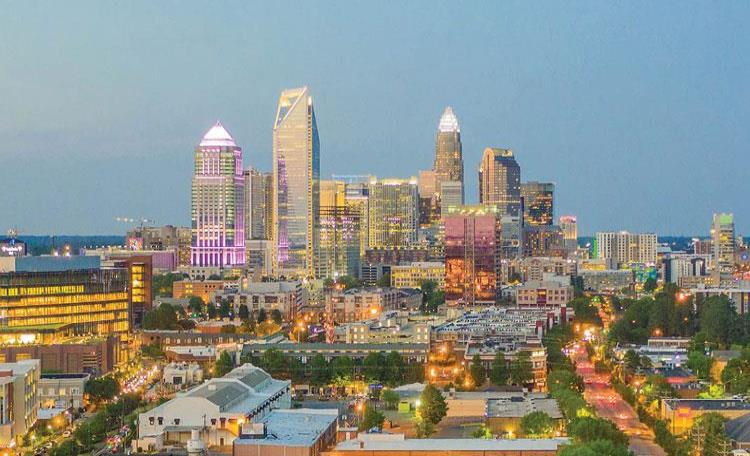 Charlotte skyline