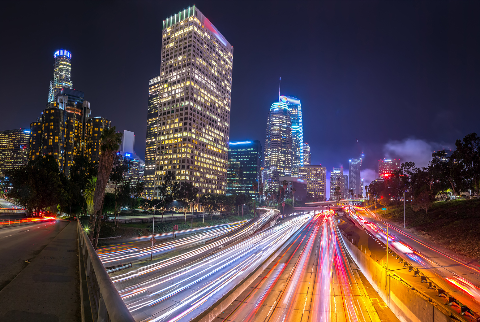 Los Angeles Downtown Night