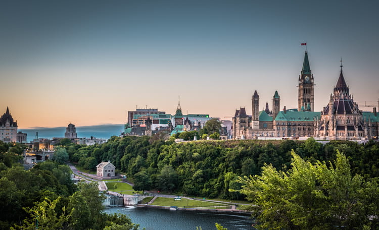 Ottawa Downtown Aerial