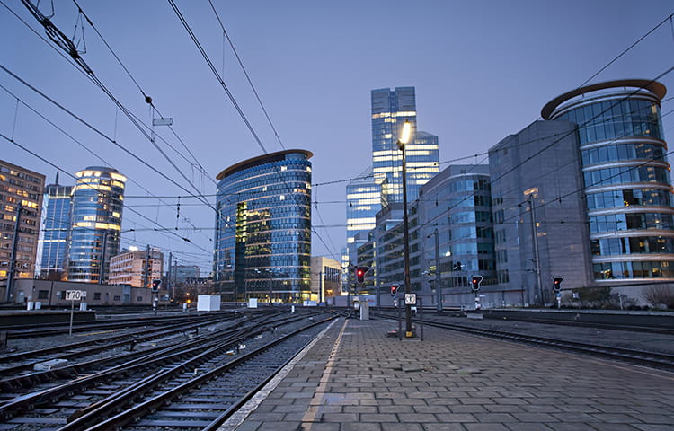 North Station Brussels Belgium