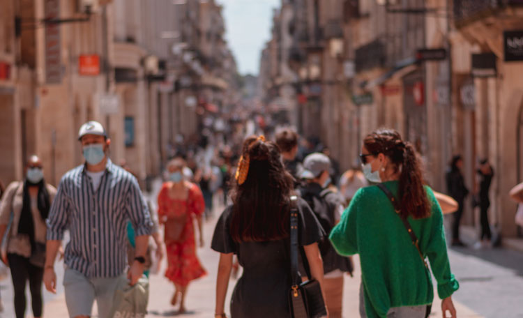 Rue Sainte-Catherine, Bordeaux, France